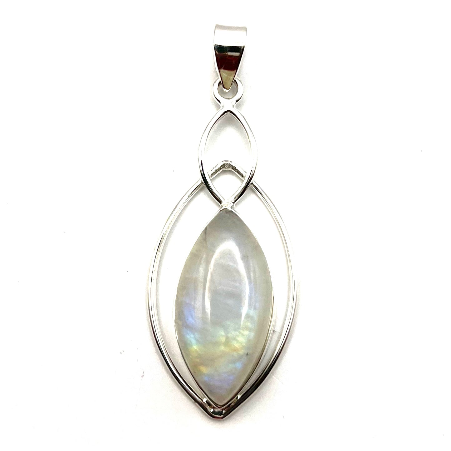 Rainbow Moonstone Pendant