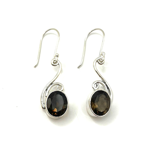 Smoky Quartz Earrings