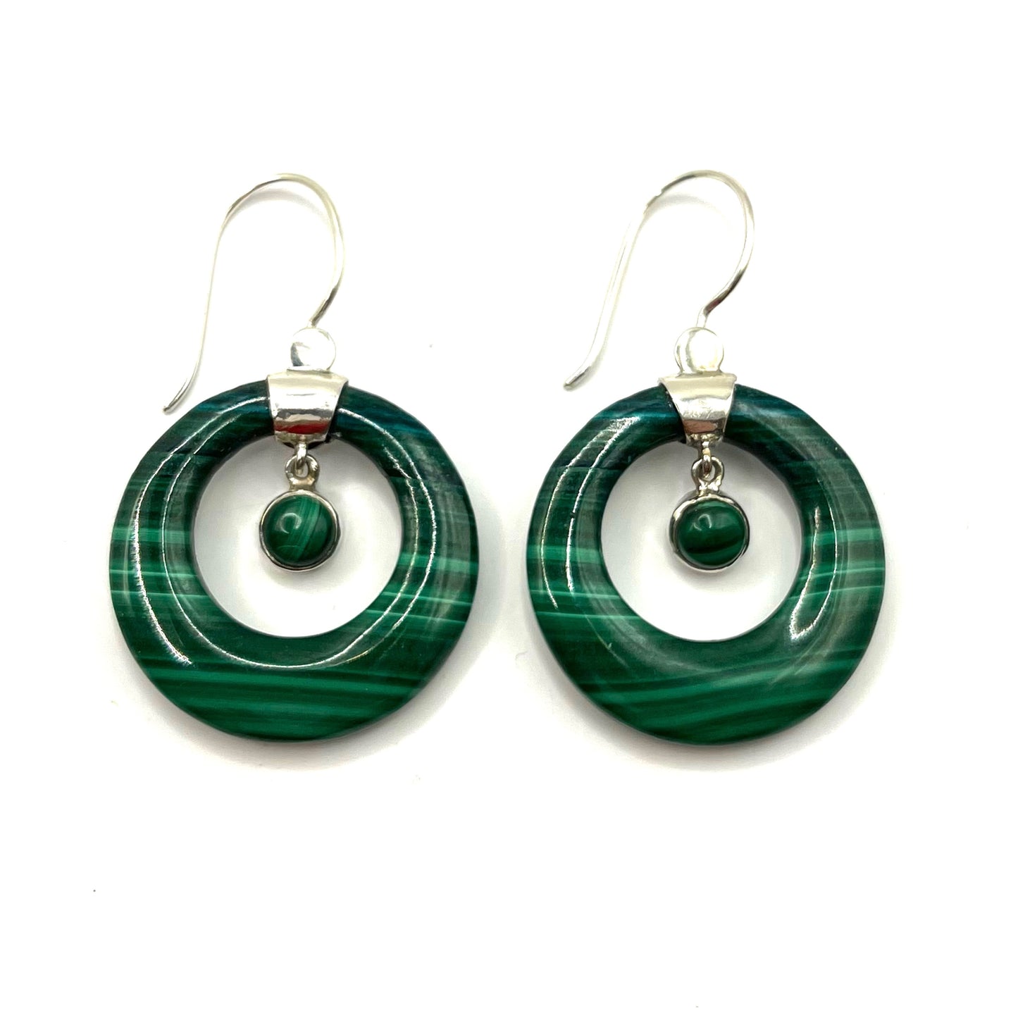 Malachite Earrings