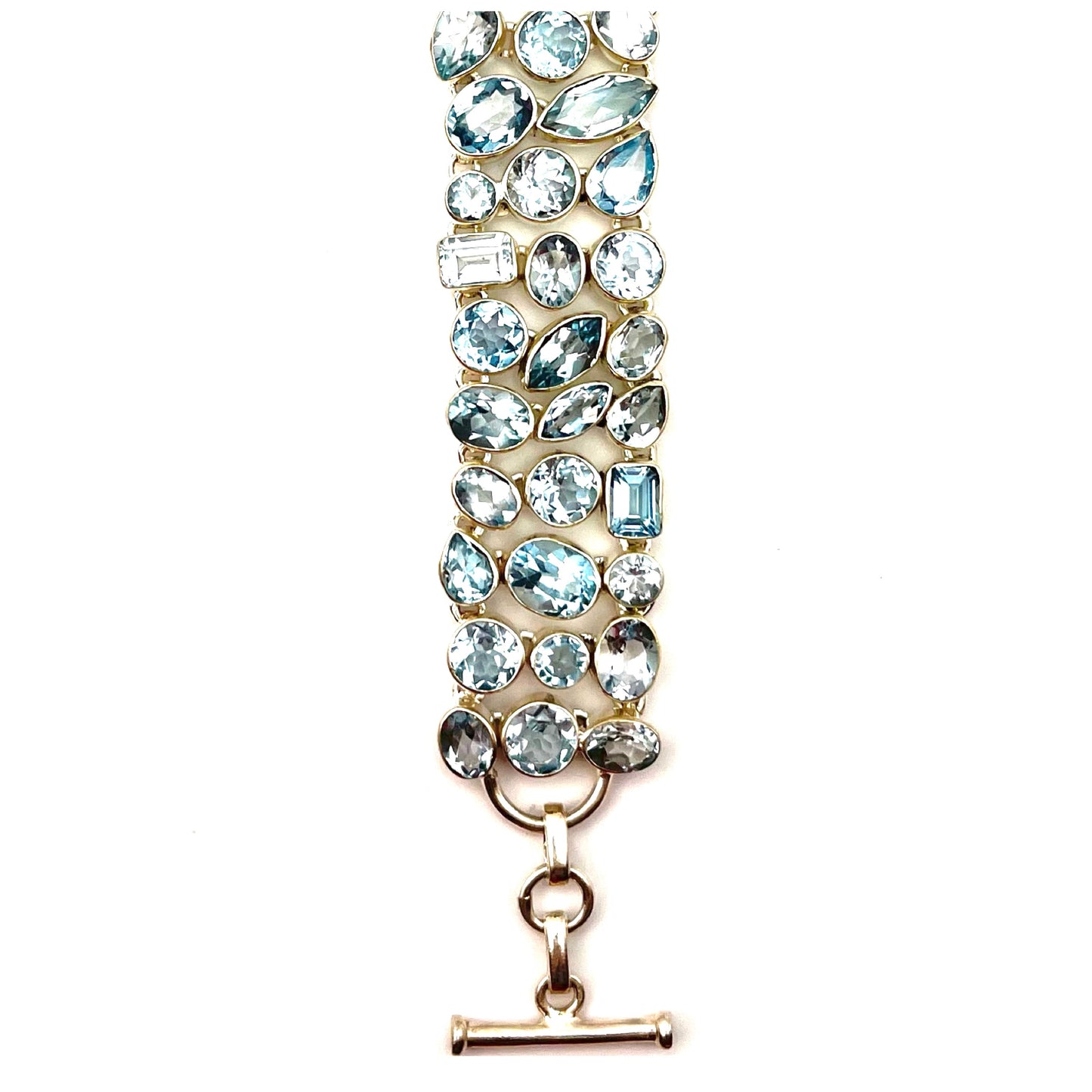 Blue Topaz (Multi-stone) Bracelet